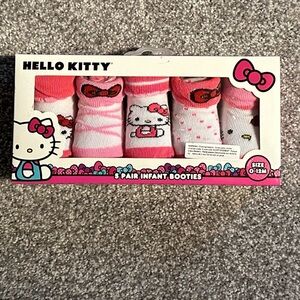 Genuine Hello Kitty Baby booties cute socks 5 pack
